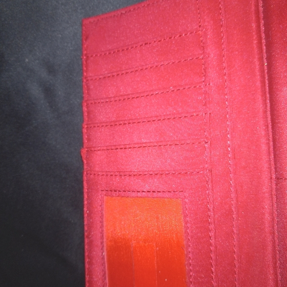 GUC Tommy Hilfiger Wallet 7 1/2X 4. Part Leather/canvas - Picture 10 of 12